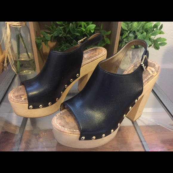 Amazing! Sam Edelman Marley Clog Platform Shoe 10M - Picture 4 of 8